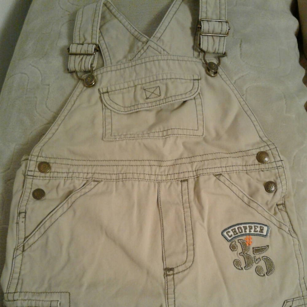 Boys short overalls